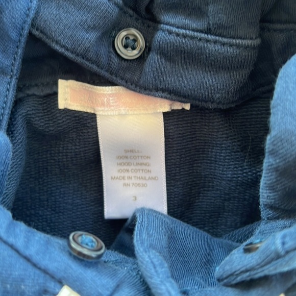 Janie and jack peplum navy jacket - Picture 6 of 7